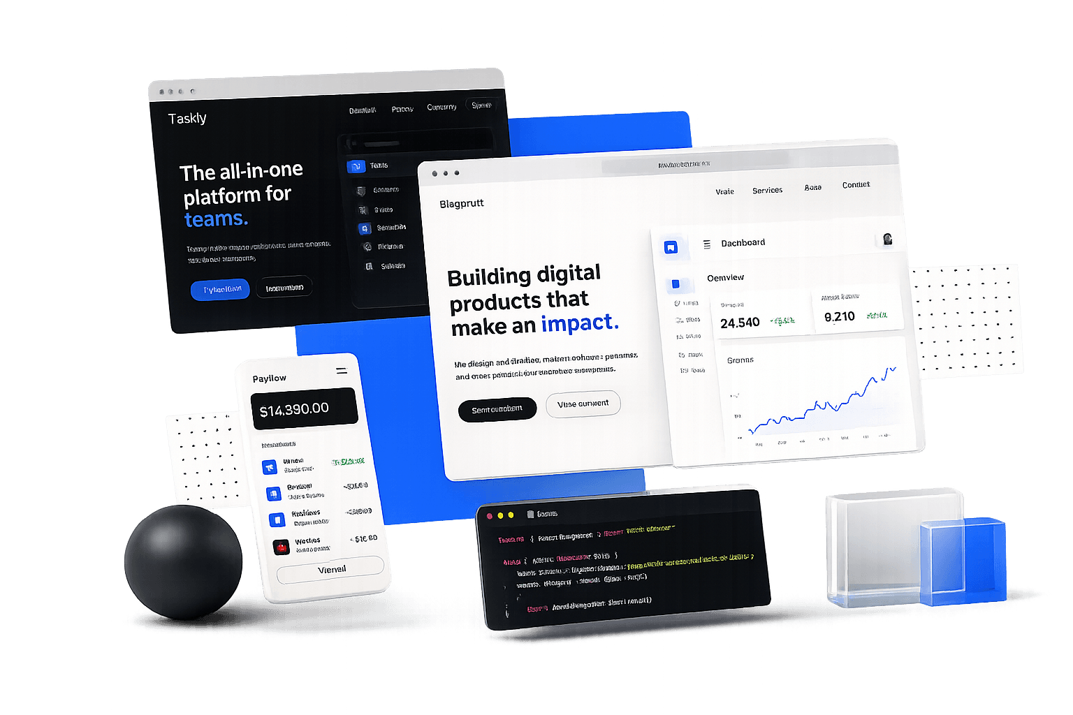 Prototype Labs — product mockups, apps, and code